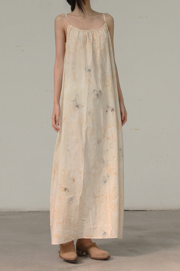 MUTEDANCE MD21SS59 Printing and Dyeing Long Dress